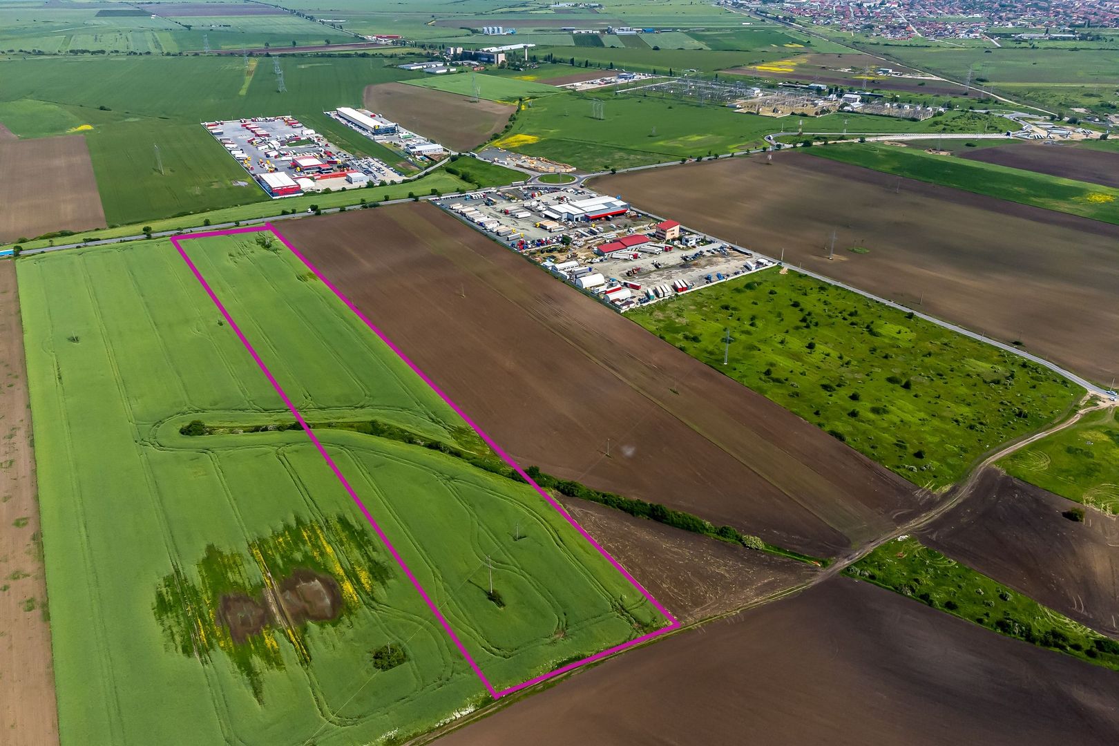 Teren intravilan cu PUZ aprobat la Centura Nord Arad – 10€/mp! - Poză 1