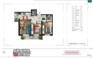 Decomandat zona verde Parcare bonus Pret promo Titan Pallady Ikea - Poză 12
