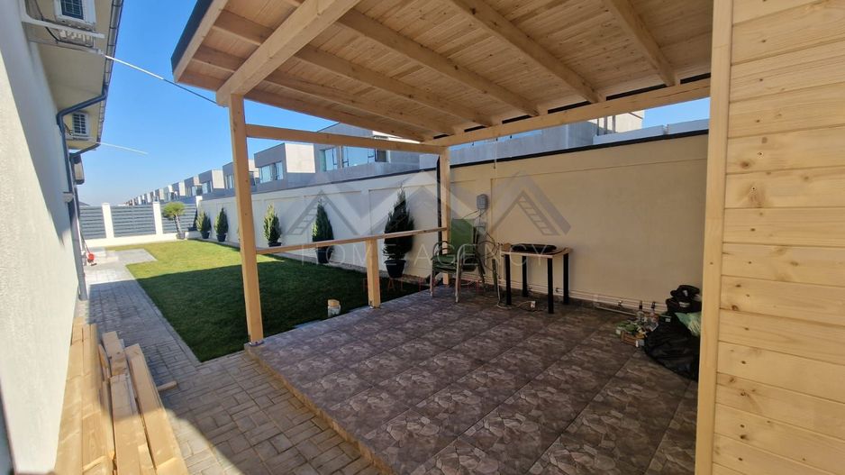 Casă complet mobilată și utilată, cu grădină amenajată | teren 500 mp - Poză 12