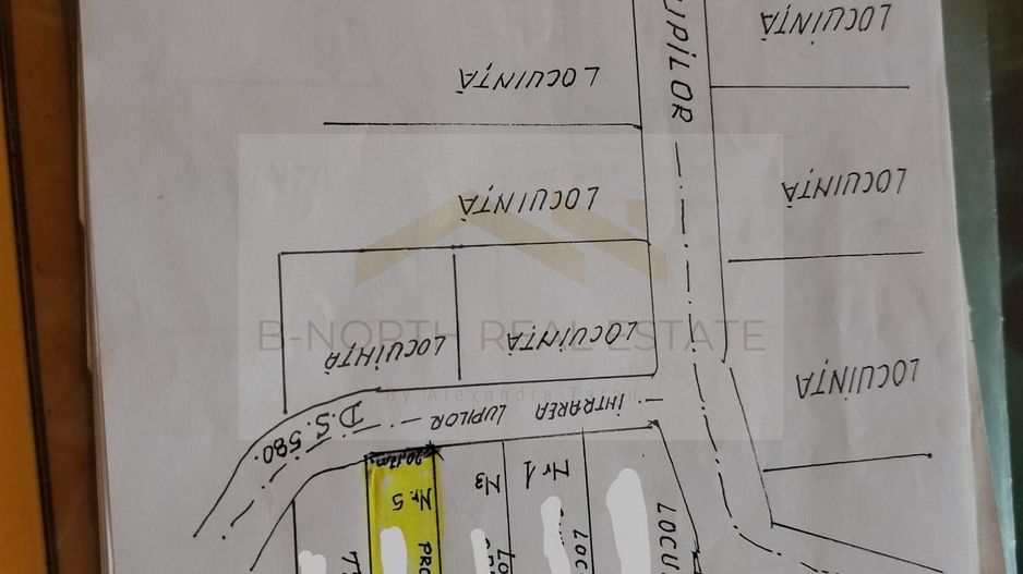Teren 1.500 mp în Periș, Intrarea Lupilor, zonă liniștită - Schiță 3