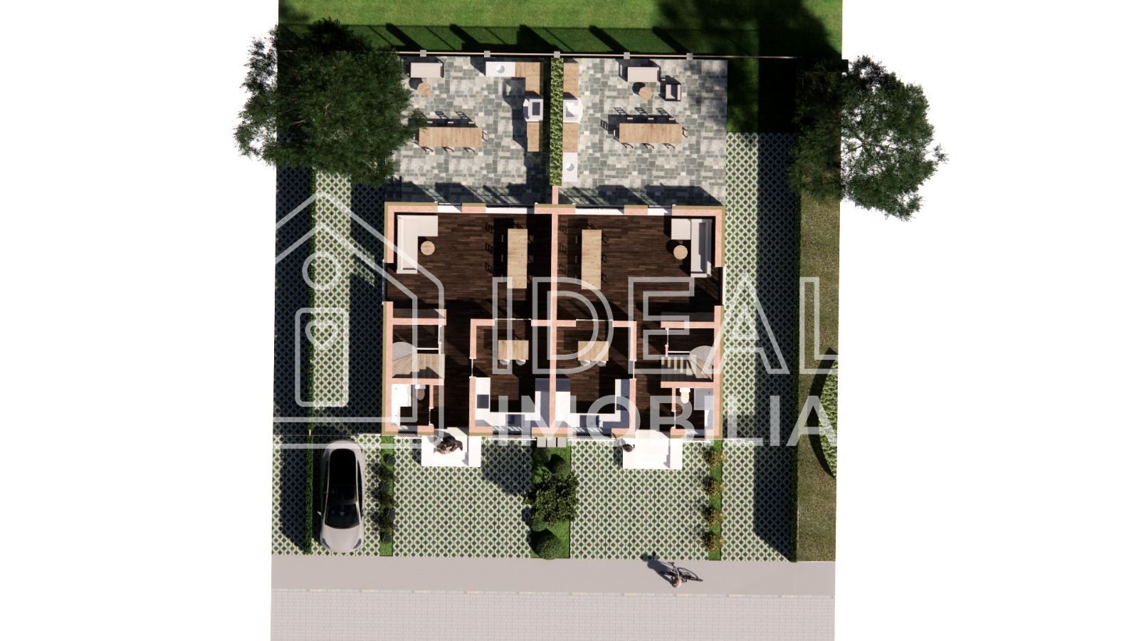 Duplex elegant cu 4 camere, curte și loc de parcare – design modern, Șura Mică - Poză 4