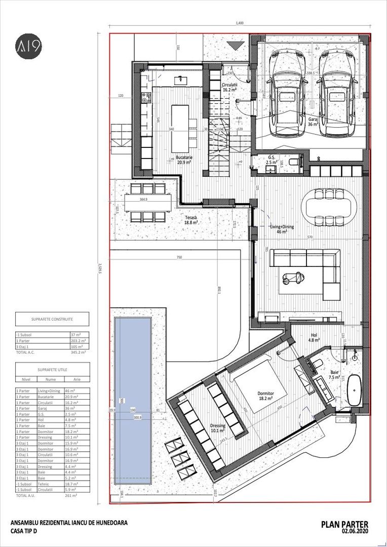 Duplex Premium cu Piscina | Pipera | Iancu de Hunedoara - Schiță 25