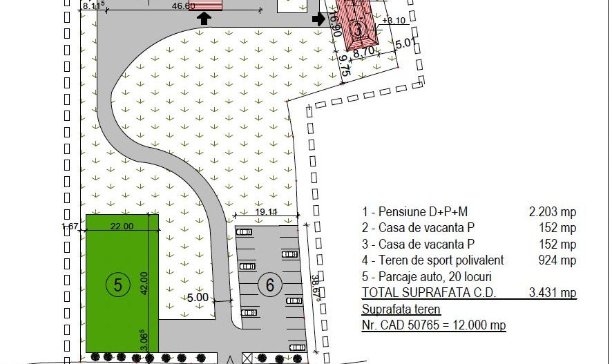 Teren intravilan Rosia, 12 000 mp, cu proiect aprobat. Comision 0. - Poză 3