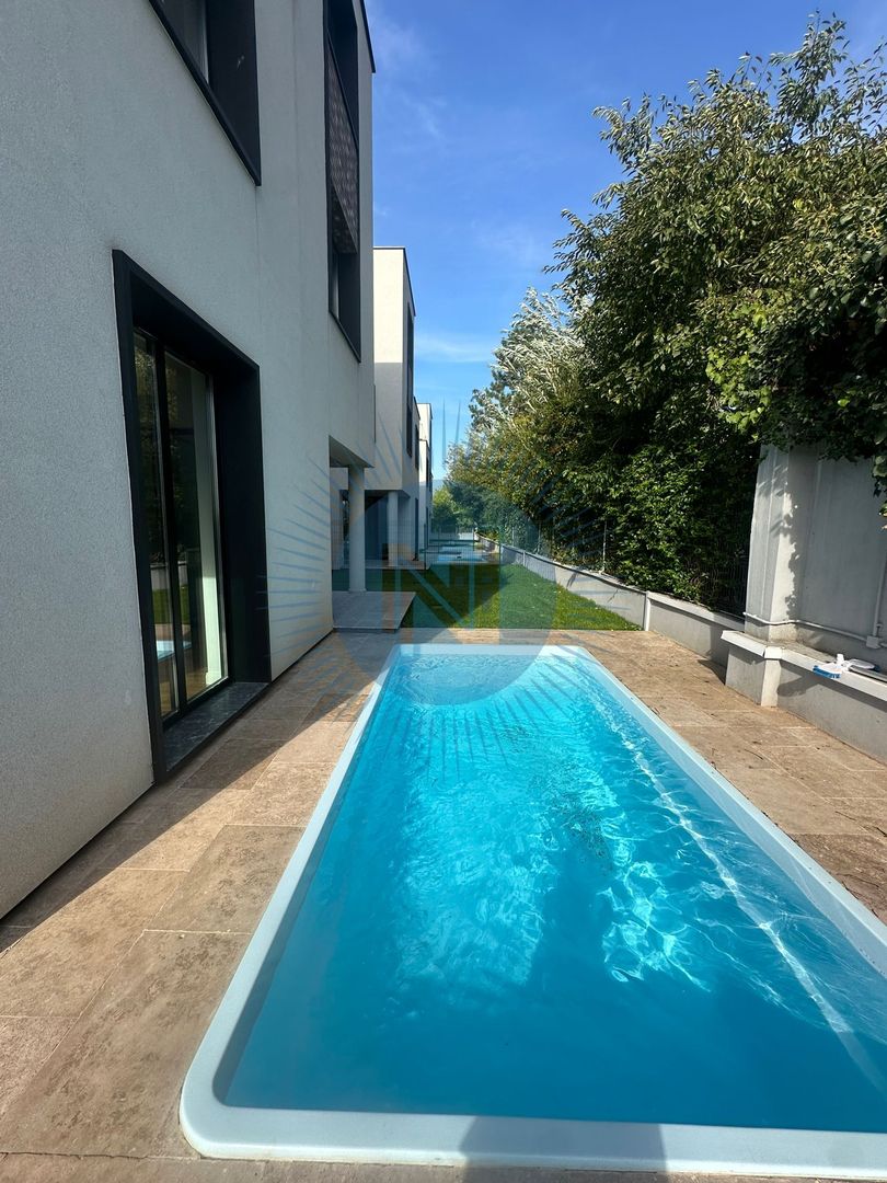 Vila cu 5 camere cu piscina proprie - scoala Americana - Poză 36