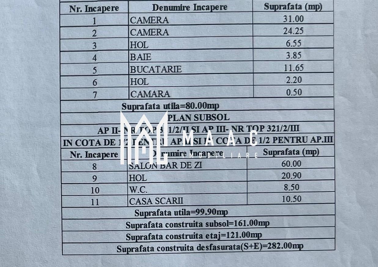 Apartament 2 camere | Etaj 1 | Spatiu comercial Ultracentral - Poză 13