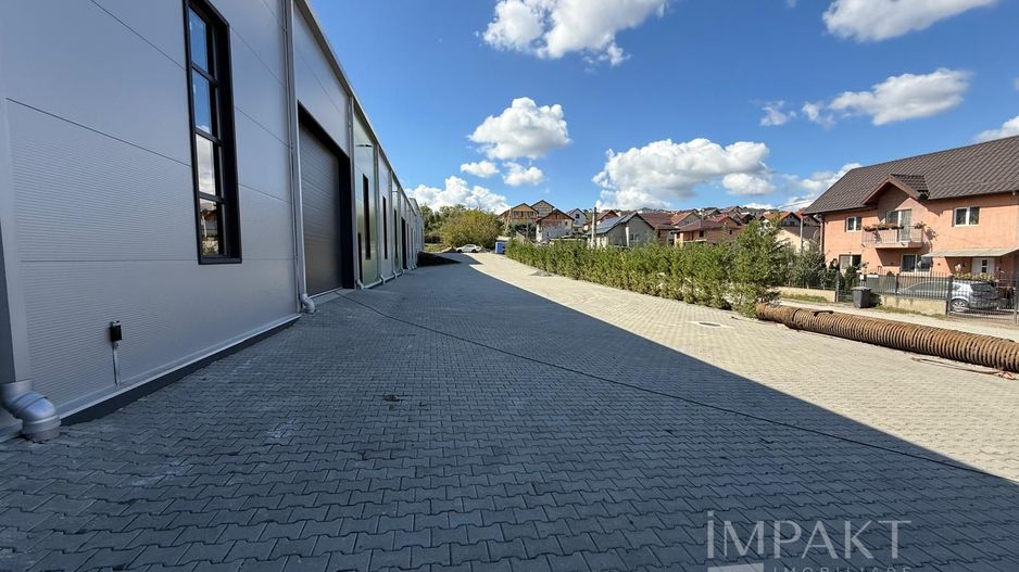 Hala industriala de inchiriat cu acces 2 TIR-uri, în Campenesti! - Poză 2