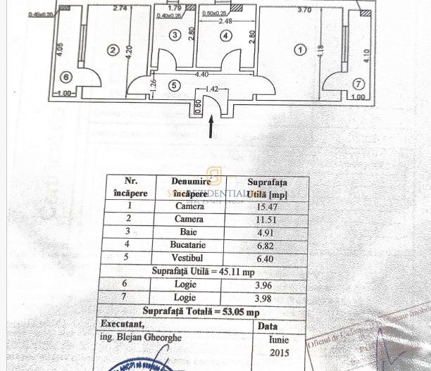 Apartament 2 camere decomandat,mobilat utilat | Metalurgiei comision 0 - Schiță 8