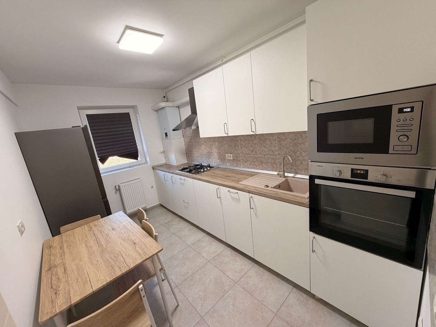 AP. 3 CAMERE THEODOR PALLADY, PARCARE, MASINA SPALAT VASE, BLOC NOU - Poză 2