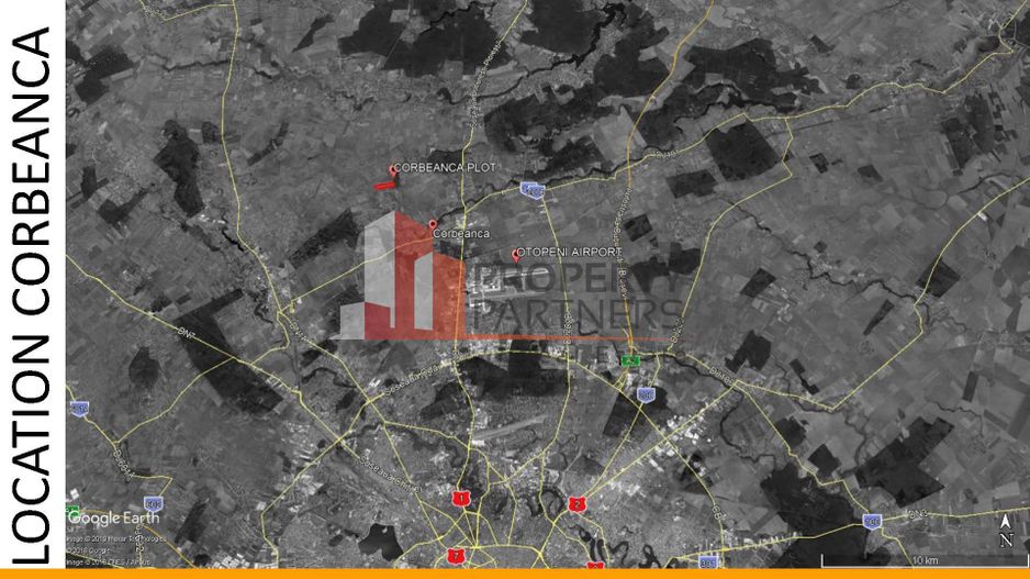 Teren intravilan rezidential in Corbeana, judetul Ilfov - Poză 2