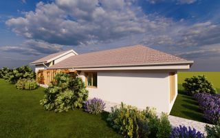 Casa individuala 4 camere, 100mp, Teren 400mp, Campenesti - Poză 4
