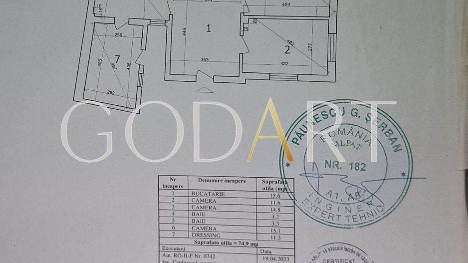 Casă renovată complet în 2023 | Zona centrala | 4 camere - Schiță 9