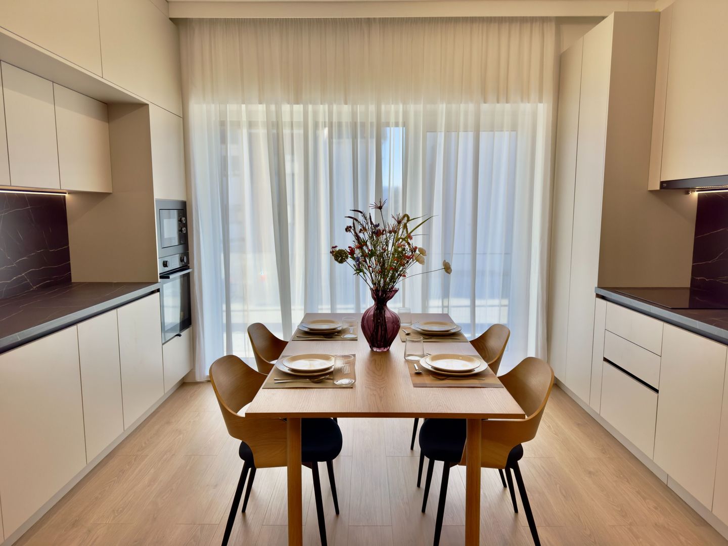 Apartament cu 2 camere, mobilat complet, terasă 10.42 - întabulat - Poză 7