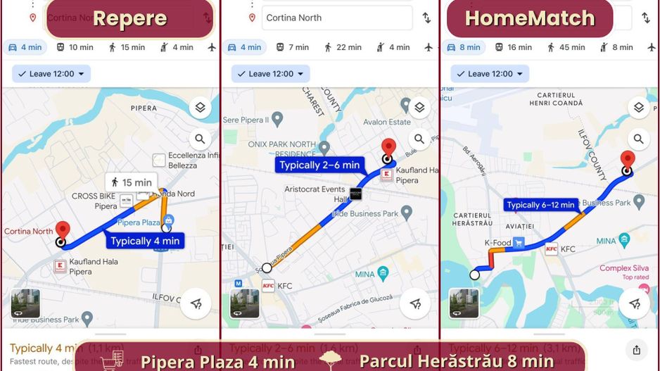 Cortina North || 3 camere || Parcare - Poză 17