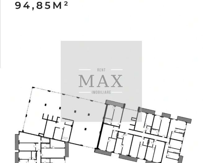 Apartament 3 camere de vânzare 94.85 mp Et.10 Mărăști Penthouse - Poză 2