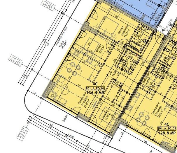 Apartament  spatios 4  Camere cu terasa spatioasa  I One Lake District - Poză 3