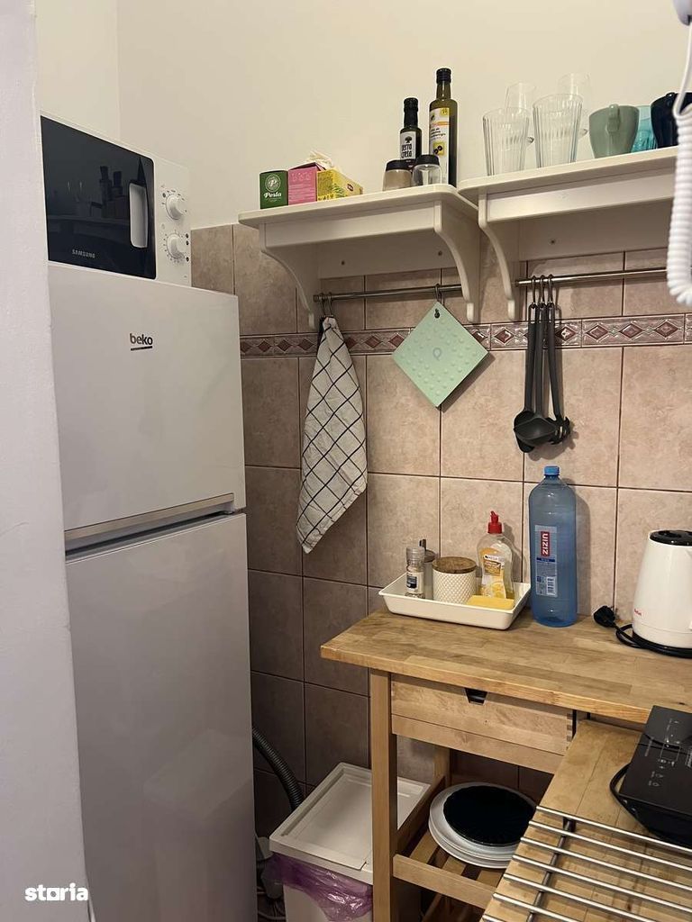 Studio superb (Garsonieră) Cismigiu, Blocul Florentin, centrală, balcon. - Poză 6