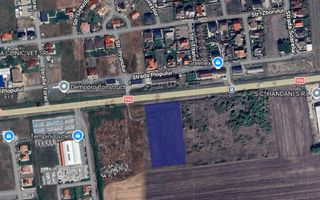 COMISION 0% Terenuri Intravilane Toate Utilitatile  Front 24m Sacalaz - Poză 1