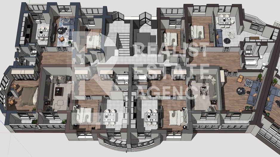 Vânzare, apartament, 3 camere, EcoStroy, strada Strîi, Bălți - Poză 8