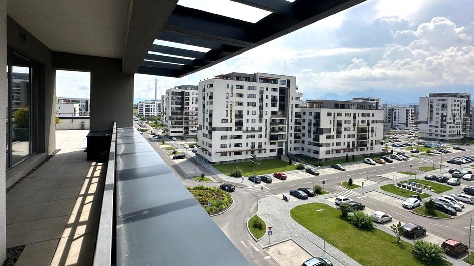 Vânzare penthouse LUX 4 camere cu terasa de 122 mp zona Coresi - Poză 7