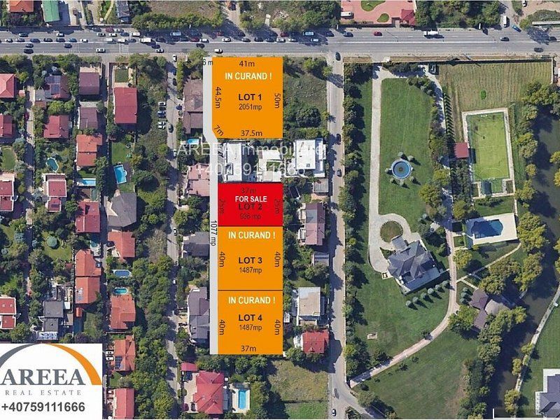 Vanzare teren Pipera 936 mp+ inchiriere 2000mp - Poză 4