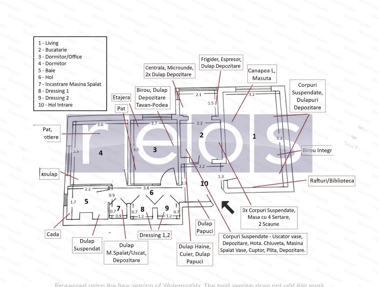 VANZARE 3 CAMERE | ZONA TITAN | CENTRALA PROPRIE - Poză 14