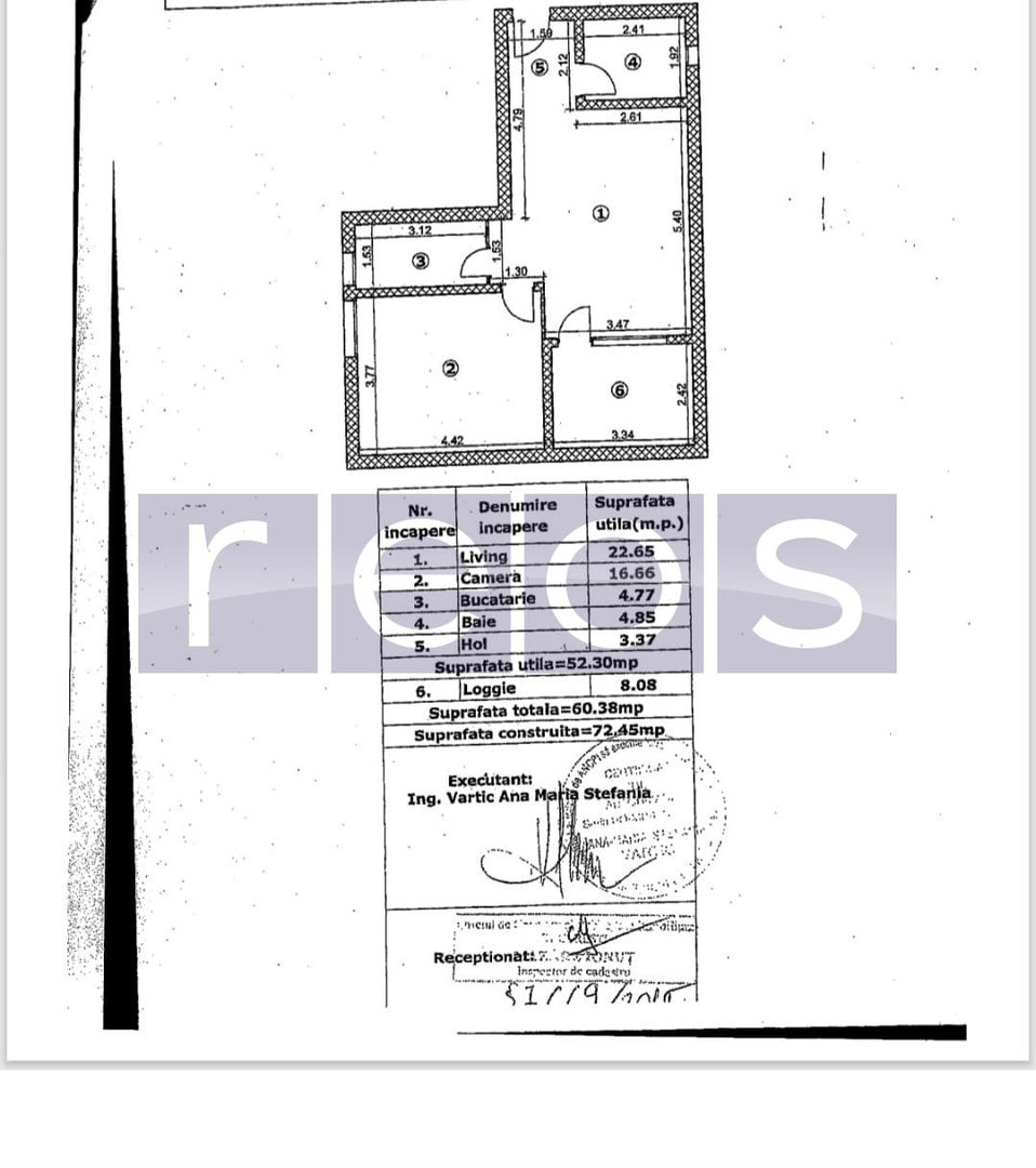 APARTAMENT 2 CAMERE | 53 MP UTILI | METROU PARC BAZILESCU | MOBILAT - Poză 11