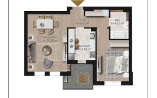 Apartament superb | Parcare | H Pipera Lake - Poză 7
