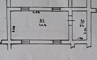 Vânzare, apartament, 3 camere și living, str. Bănulescu-Bodoni, Centru - Schiță 21