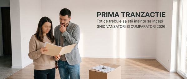 Ghid imobiliare pentru începători 2026: vânzare și cumpărare