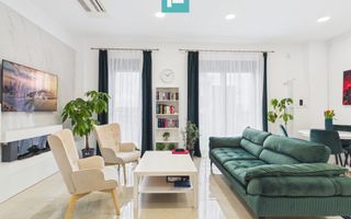 Penthouse premium, 4 camere, mobilat, 2 balcoane - Poză 12