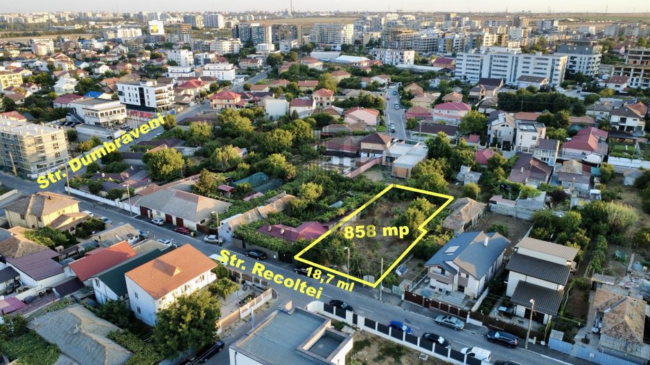 Teren intravilan de vanzare Palazu Mare, Constanta - Poză 1