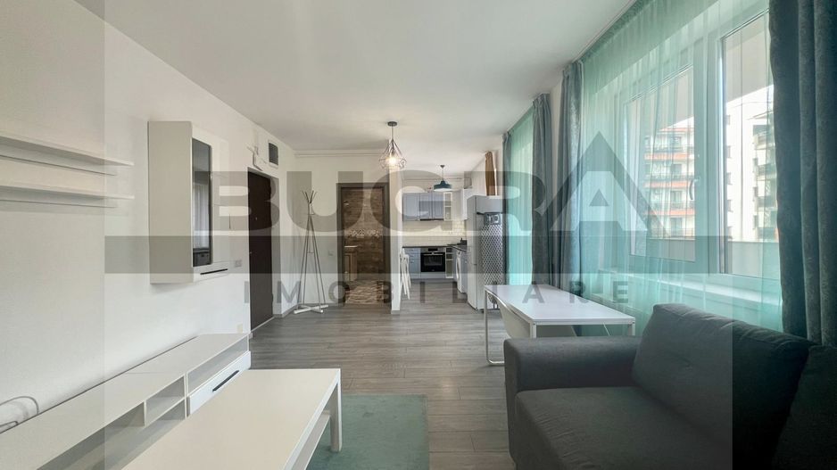 Apartament de 2 camere, 45.7mp, modern, zona Piata Abator - Poză 3