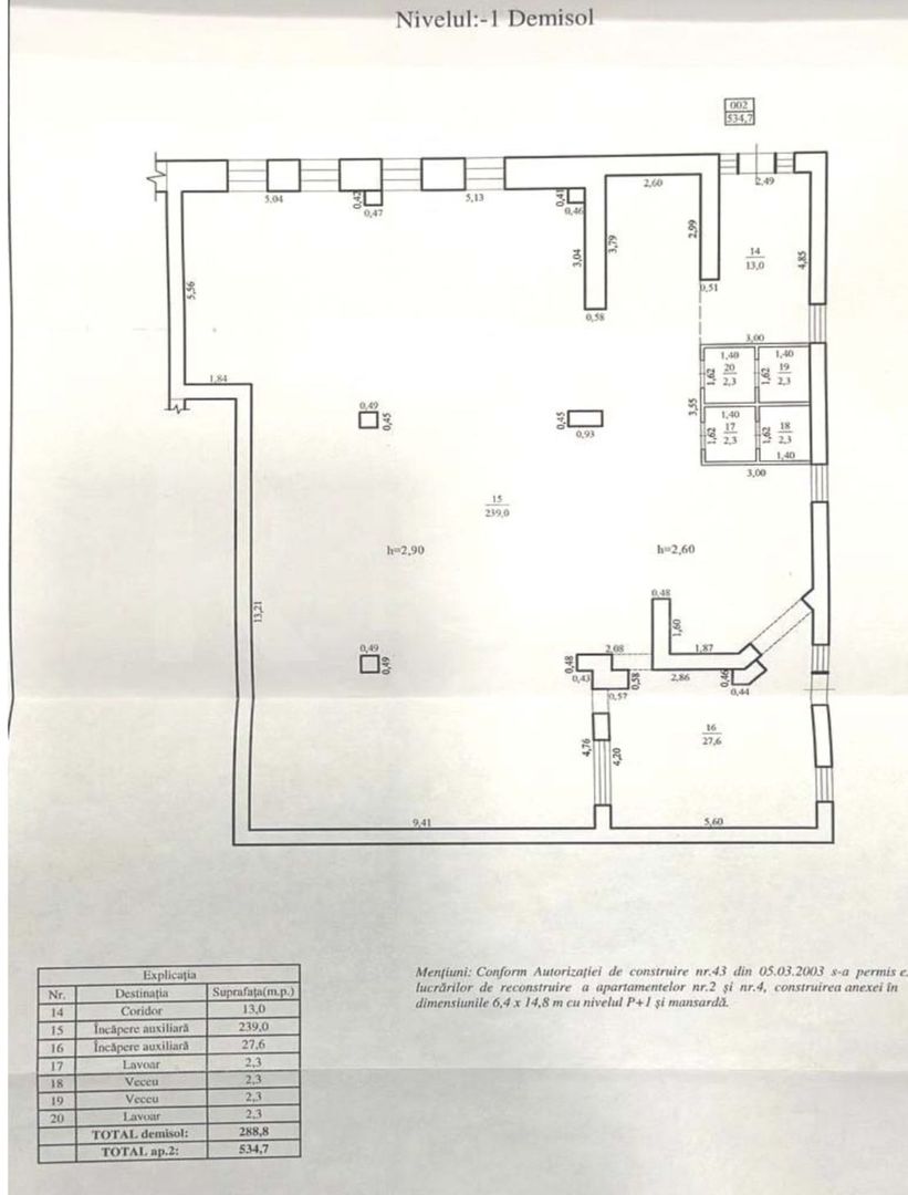 Vânzare, Casă, 985,7 mp, strada Mihai Eminescu, Centru - Poză 29
