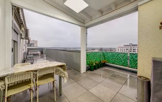 Penthouse cu terasă panoramică de 53 mp, garaj subteran – Sector 1,  an 2020