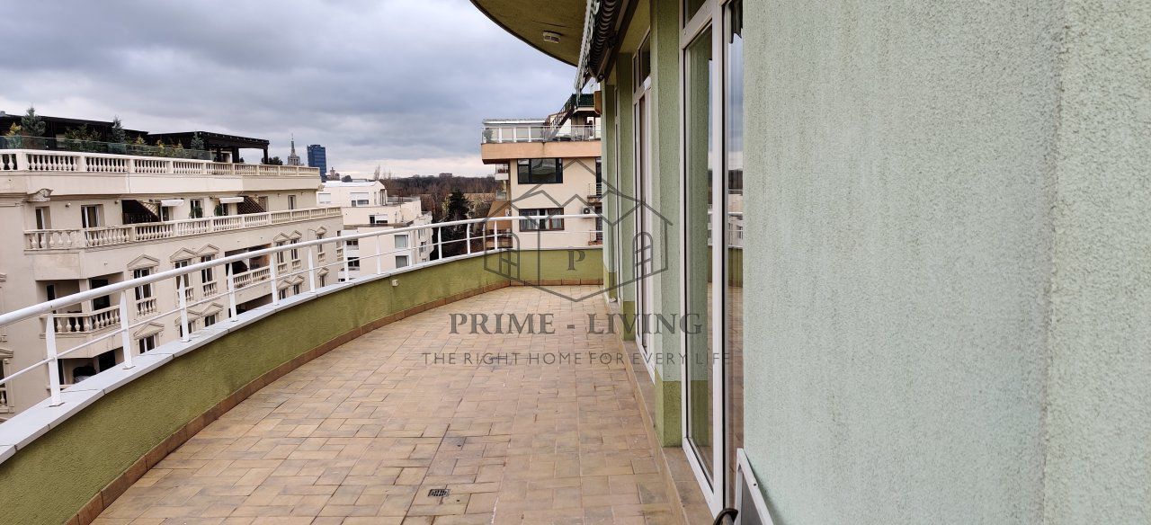 PENTHOUSE SUPERB CU 4 CAMERE LA INCHIRIERE LANGA PARCUL HERATSRAU - Poză 11