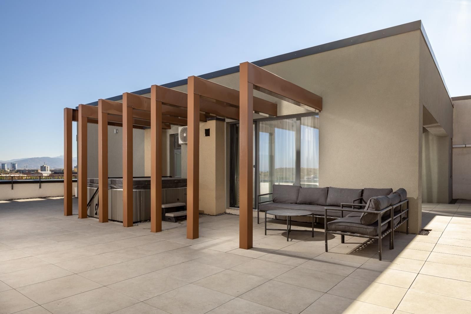 Penthouse 4 camere Kasper | Terasa 160mp cu View si Jacuzzi - Poză 10
