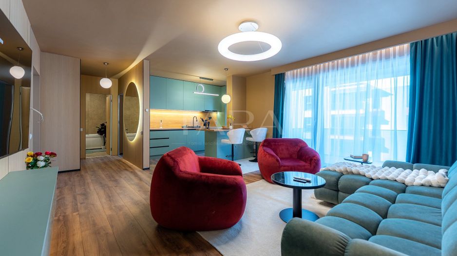 Apartament modern cu 2 camere și terasă generoasă – zona Iulius Mall. - Poză 8