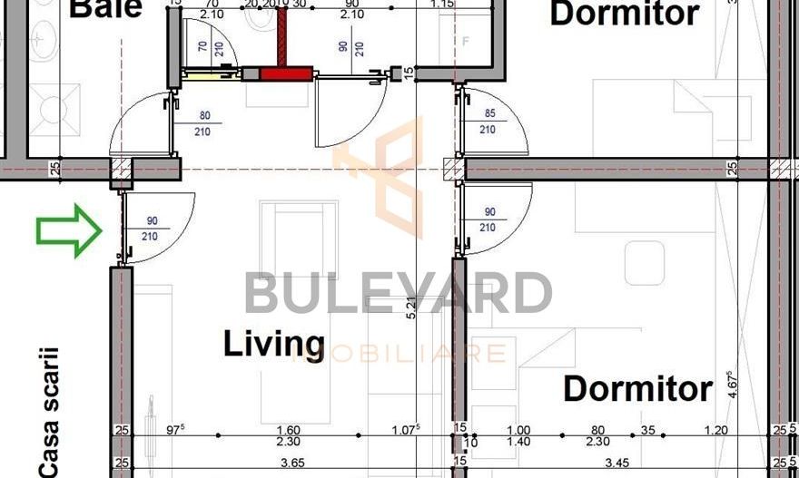 Apartament 3 camere,  parcare, zona Apahida! - Poză 2