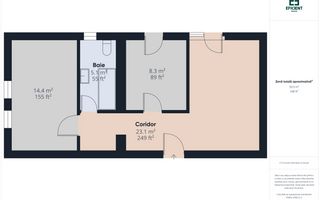 Apartament nou cu 2 camere și loc parcare etaj 2 Giroc - Timișoara - Poză 16