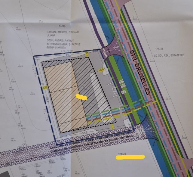Teren industrial, foarte bine pozitionat, PUD aprobat, str. Buxelles - Sibiu - Poză 9