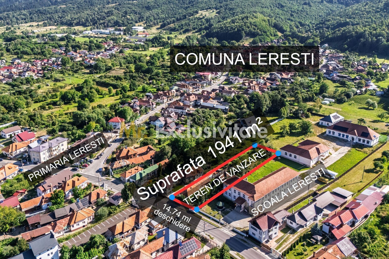 Teren cu potential exceptional 1941 mp– Centru Leresti | Campulung - Poză 3