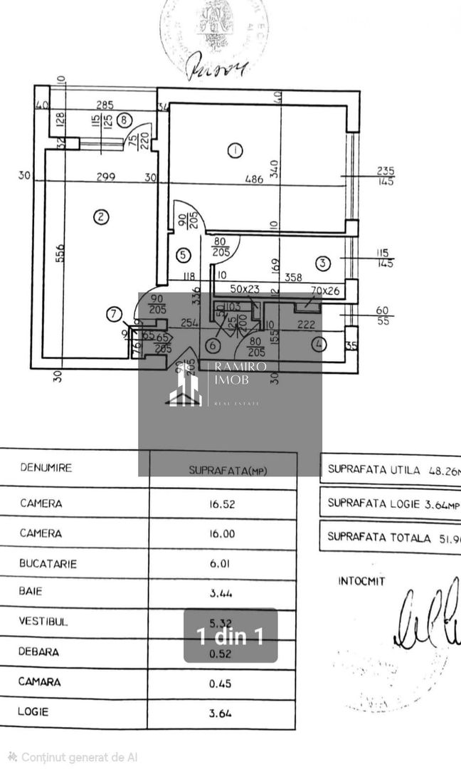 Apartament 2 camere decomandat Emil Racovita - Poză 1