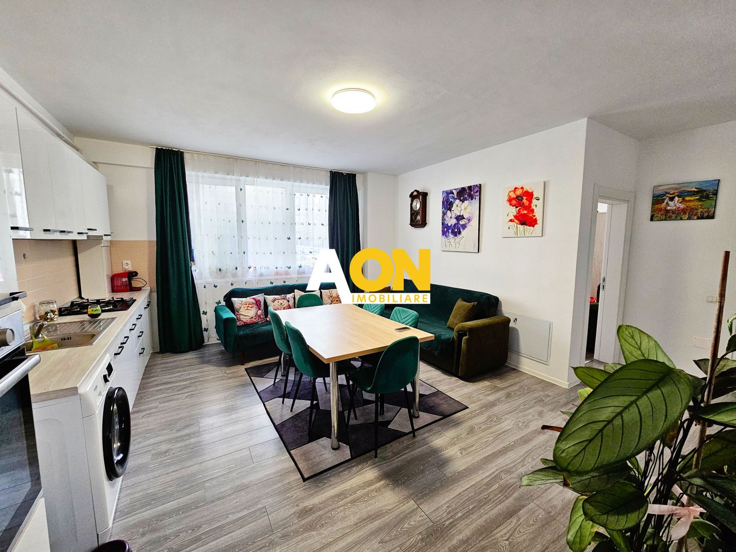 Apartament 3 camere, 2 bai, mobilat, utilat, bloc nou, Ampoi 3 - Poză 3