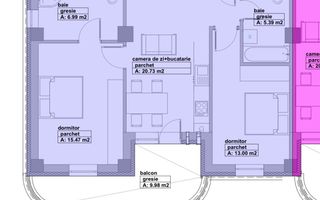 Apartament 3 camere de vanzare - bloc nou - Poză 10