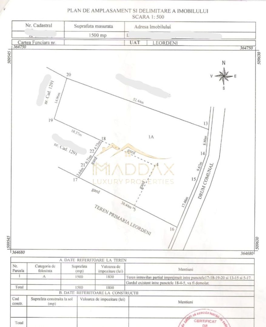 Teren intravilan***1500mp***Leordeni-Arges - Poză 6