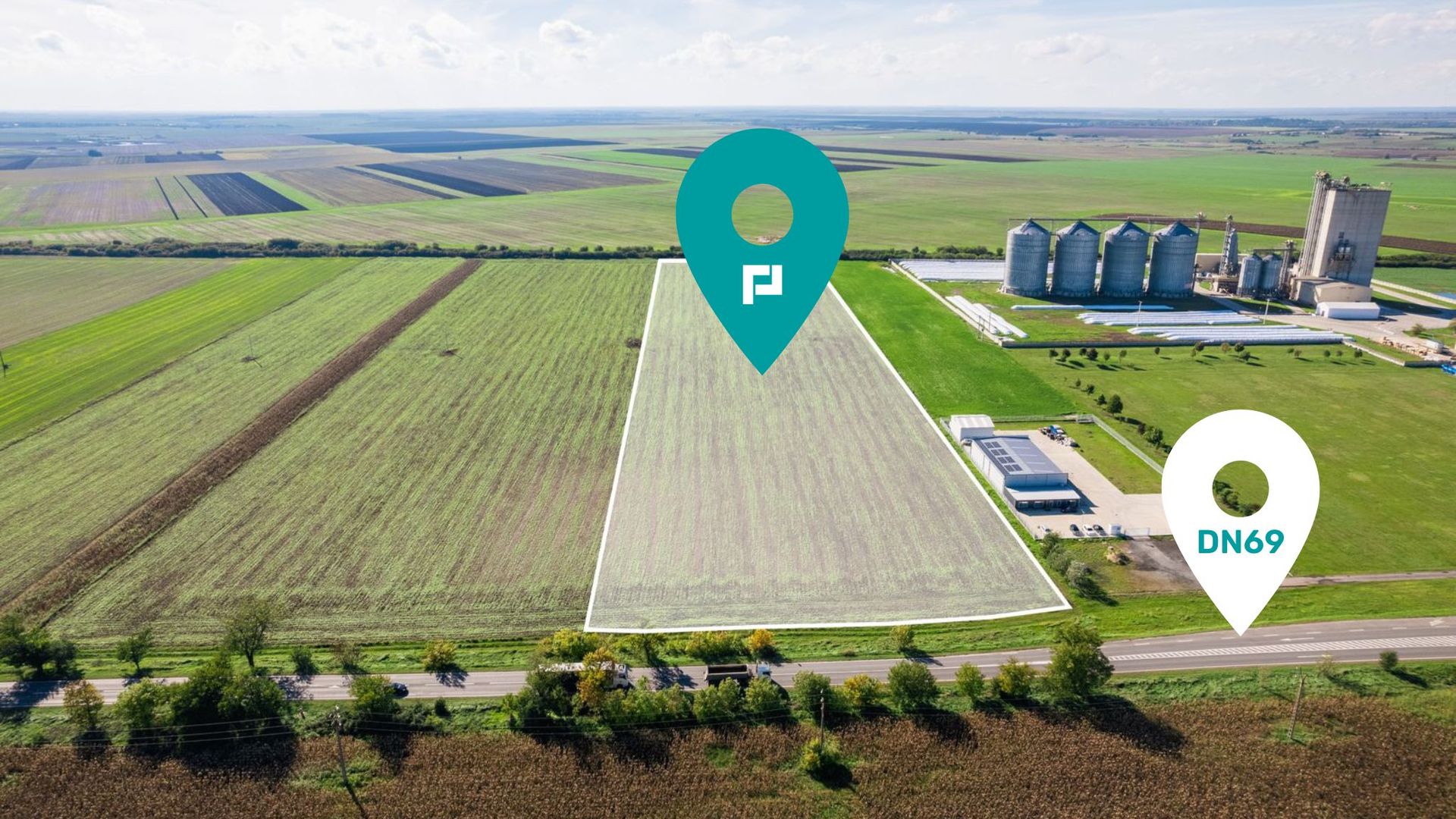 Teren de 104000 mp în Vinga - Poză 1