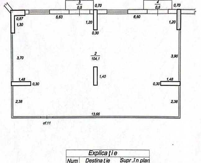 Chirie, spațiu de birouri, 105 mp, str. Mihai Eminescu, Centru - Poză 13