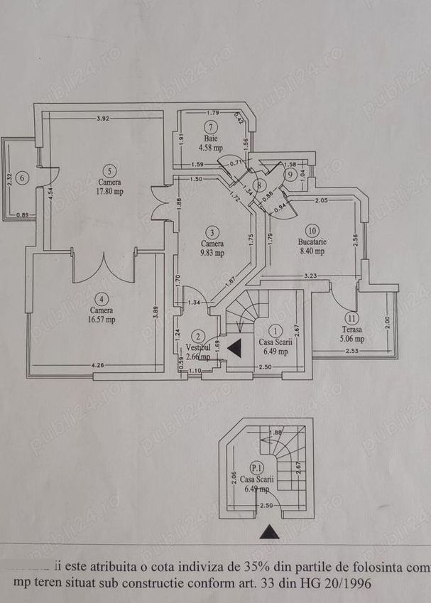 De vanzare Apartament 3 Camere in Vila, Tineretului, Metrou - Poză 9
