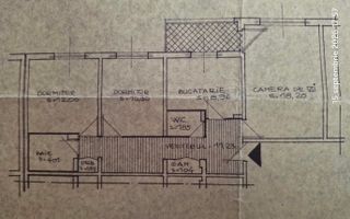 Apartament 3 camere centrala proprie Gorjului, Militari - Schiță 9