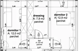 Casa la pret de apatrament 4 camere 2 bai - Poză 15